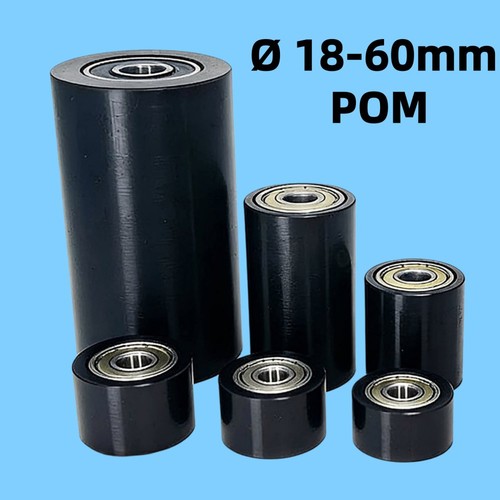 60mm pom roller with two - Ø,
