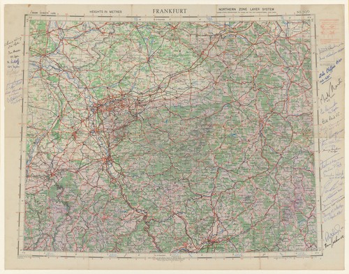 Frankfurt/Ruhr—GSGS—RAF