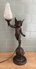 Vintage French Bronzed Cherub