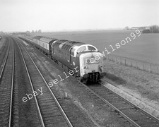 British Railway Negative - BR Class 55 Deltic with Passenger Train 1978 [U885]