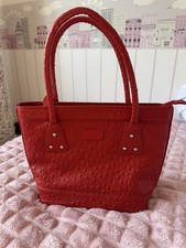 Red Leather Osprey Moc Croc