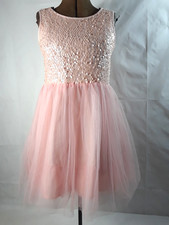 Girls Pink Sleeveless Fit -