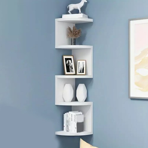 Tier floating corner shelves - floating,