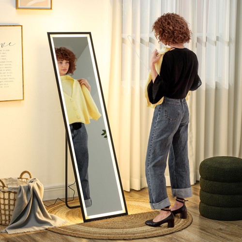 Full length mirror with led - full,
