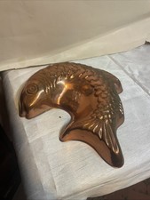 Vintage Copper Fish Terrine