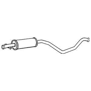 Klarius centre exhaust pipe - exhaust, &