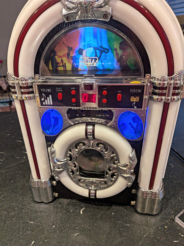 Jdw retro tabletop jukebox - retro, cd