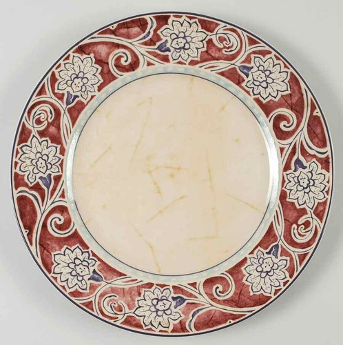 222 fifth mehndi dinner plate - mehndi,