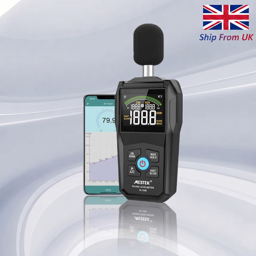 Sound level meter - meter, digital