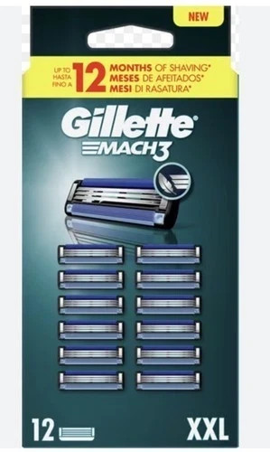 Gillette mach razor blades - gillette, 3