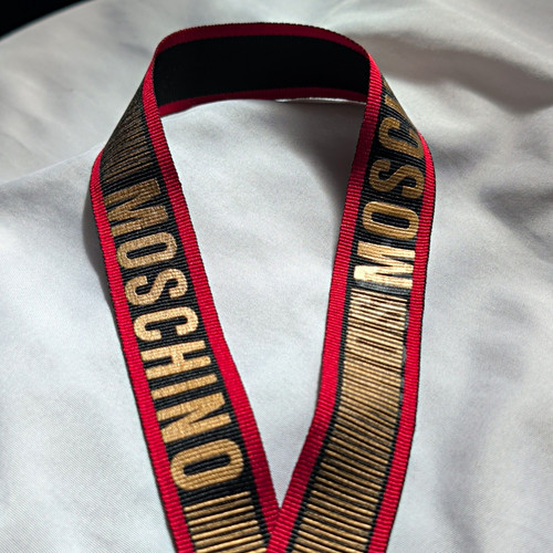 Moschino jacquard grosgrain - moschino,