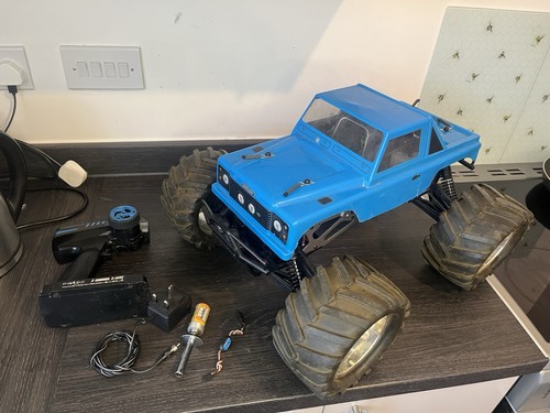 Hpi savage with upgrades - savage,