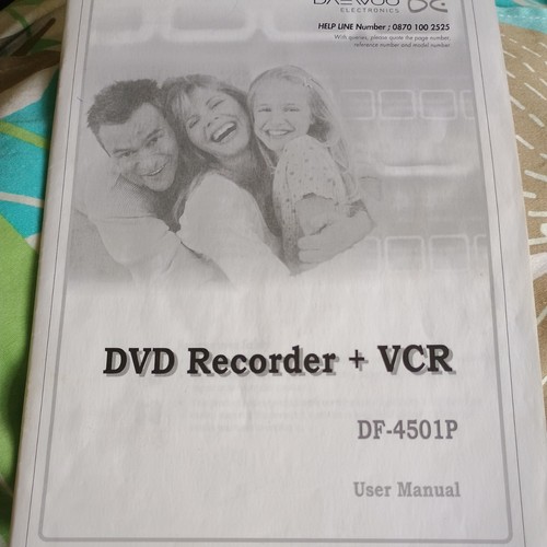 Daewoo 4501p dvd recorder - daewoo,