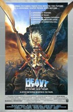 HEAVY METAL 01 B-MOVIE REPRODUCTION ART PRINT A4 A3 A2 A1