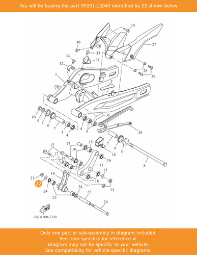 Yamaha washer plate - washer,,
