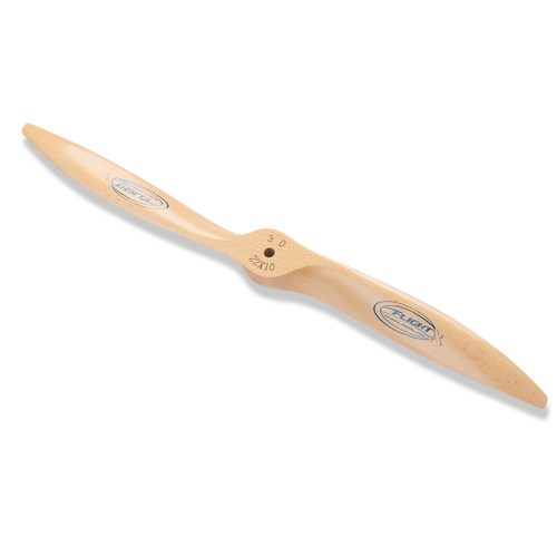 26x10 wood propeller prop - 3d,