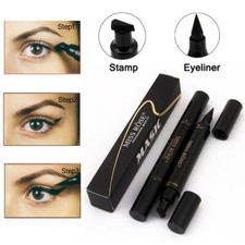 Black Winged wing Eyeliner Stamp Waterproof Eye Liner Pencil Liquid MISS ROSE