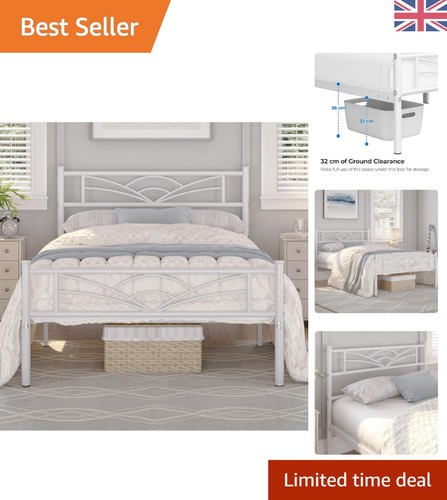 Stylish single bed - frame, 180
