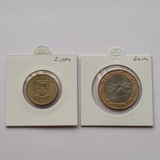 Falkland two-pound coin +