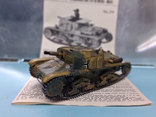 Scale model for - 1/35, display