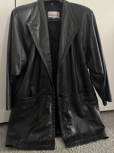Vintage donna pelle mid length - vintage,