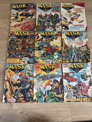 Vintage mask 80s - uk,
