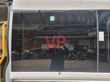 Ford Transit Mk8 Jumbo Minibus NS Left Side Middle Window Glass (14-24)