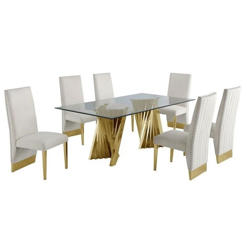 Clear glass dining - clear,