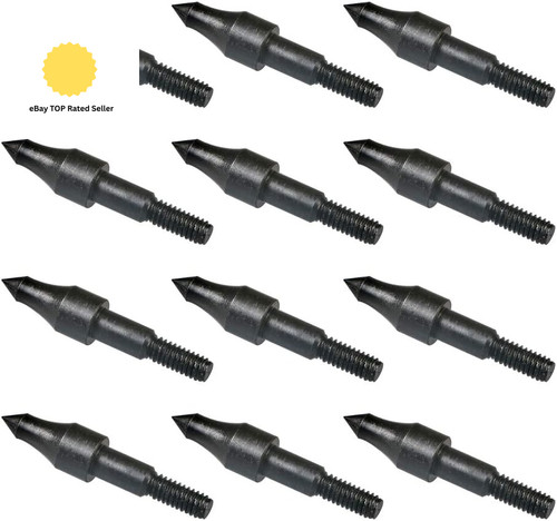 12pcs 100grn black screw - 100grn, in