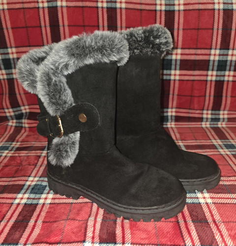 Women black faux - women’s,