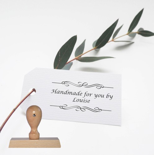 Personalised scroll rubber - personalised,