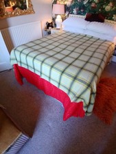 Vintage 60s Wool Heavy Check