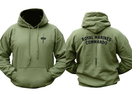 Royal marines commando hoodie - royal,