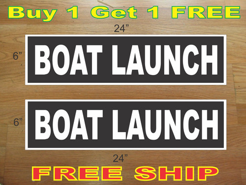 White black boat launch - black,