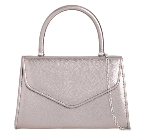 Women faux leather clutch - faux,