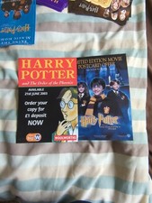 2 RARE Flyers For Harry Potter