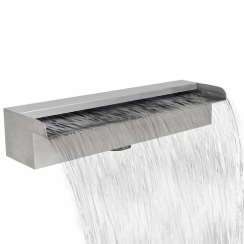 Vidaxl rectangular waterfall - -,