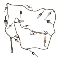 9' Nautica Garland Wood Bobber