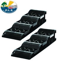PLS Caravan Jumbo Levelling 5 Ton Wheel Chock Ramps Level Pair Motorhome BJ172