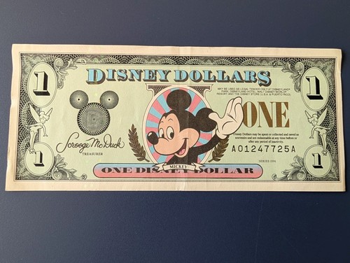 Disney dollars usd mickey - usd,
