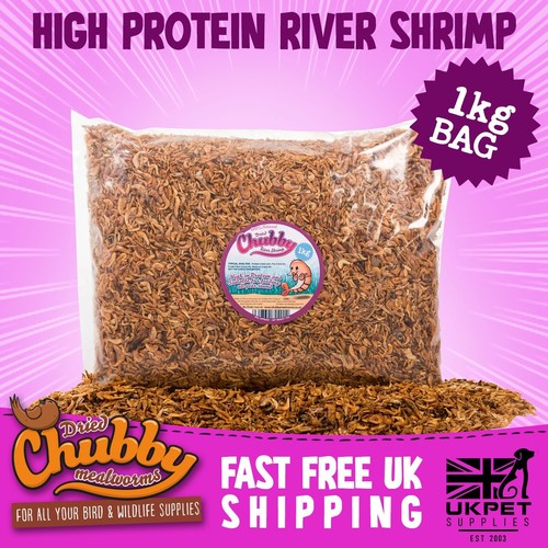 1kg chubby dried river shrimp - 1kg,