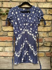 Kate Moss Topshop Floral Blue