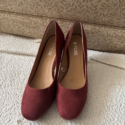 Fiore women red high heels - red,