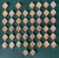 BLACKPOOL BADGE FOOTBALL CLUB FC. ENAMEL SUPPORTERS PIN BADGES 2015-2016