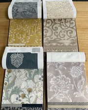 Vintage Fabric Material Sample Books Crafting Material by Ashley Wilde 4 Books