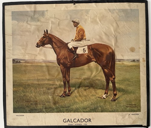 1950 print card - on, showing