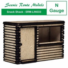 N Gauge Laser Cut Plywood