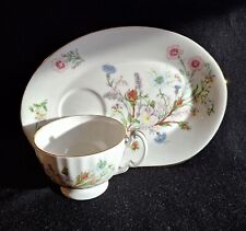 Vintage Aynsley Bone China Large Saucer Plate & Cup