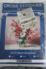 Cross stitch kit - pre printed