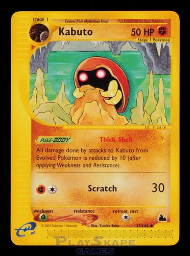 Pokemon card kabuto 144 - pokemon,